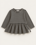 Stripe Peplum Top