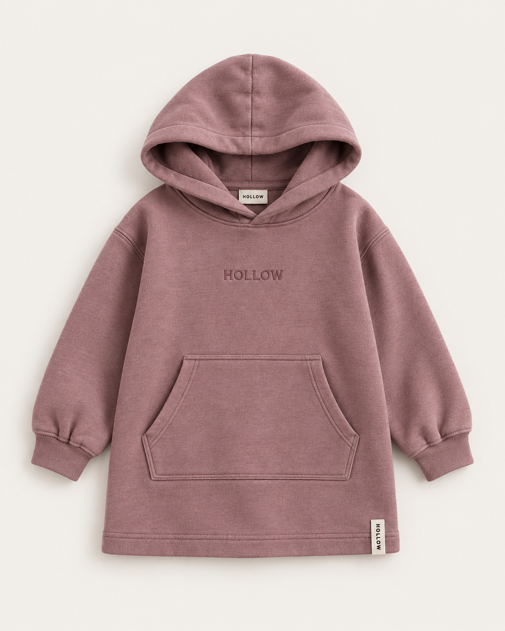 Cloud Hood Dress - Mauve