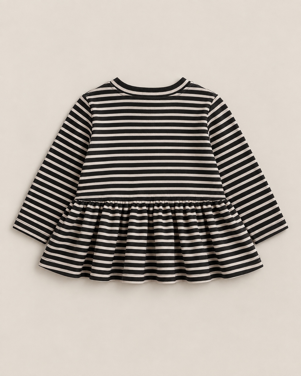 Stripe Peplum Top