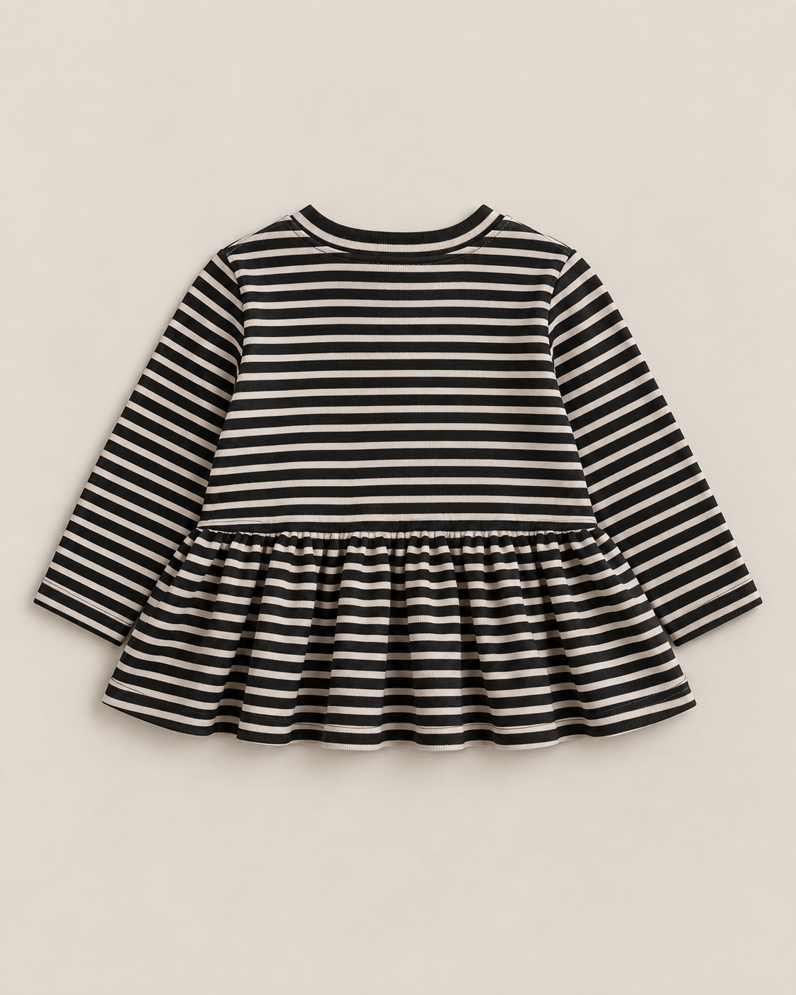 Stripe Peplum Top