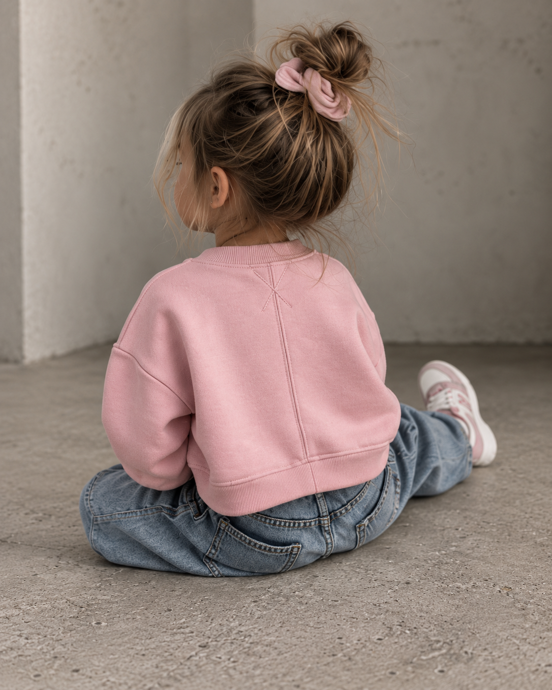 Leaf Crewneck - Pink